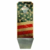 American Flag – Wall Mounted Wood Plaque Bottle Opener And Cap Catcher -Endurance Sales american flag cap catcher web1
