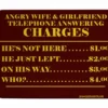Angry Wife & Girlfriend Charges Wood Bar Sign Tavern-Shaped 1 Angry Wife & Girlfriend Charges Wood Bar Sign Tavern-Shaped -Endurance Sales angry girlfriend wife tavern sign