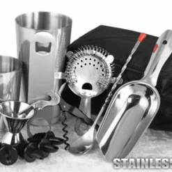 Complete Bartenders Tote Bag With Speed Bottle Opener