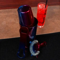 4 Piece Set With V-Rod® - Color Fusion -Endurance Sales bar set red blue fusion scene2