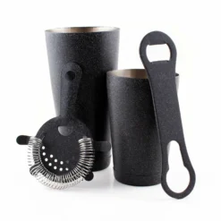 4 Piece Bar Set With V-Rod® - Weathered Iron