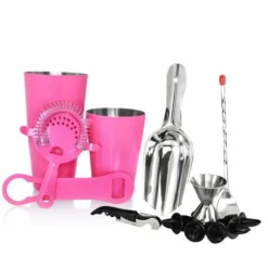 Bartender Tote Bag - Aztec Design -Endurance Sales bar tool set neon pink