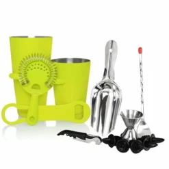 Bartender Tote Bag - Aztec Design -Endurance Sales bar tool set neon yellow