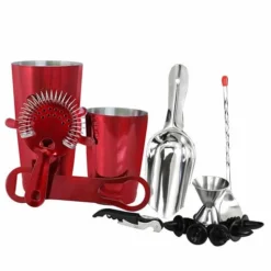 Bartender Tote Bag - Cute Girly Skulls Design -Endurance Sales bar tool set red 734196d3 7ca7 4de0 848e ac11e1e0f237