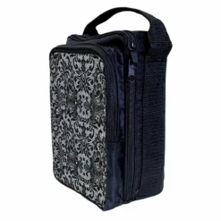 Bartender Tote Bag - Black And White Lace Design