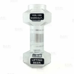 Barbell Beer Glass - 24 Ounce -Endurance Sales barbell beer glass bpc 800