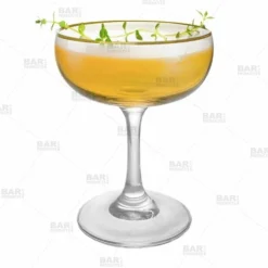BarConic® 7 Oz Gold Rimmed Coupe Cocktail Glass -Endurance Sales barconic 7oz gold rimmed coupe cocktail glass bpc 1 1