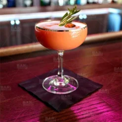 BarConic® 7 Oz Gold Rimmed Coupe Cocktail Glass -Endurance Sales barconic 7oz gold rimmed coupe cocktail glass bpc 2