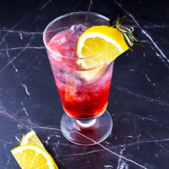 BarConic® Footed Highball Glass - 10 Ounce - (Quantity Option) -Endurance Sales barconic footed highball scene2