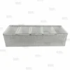 BarConic® Hammered Stainless Steel Condiment Holder - 5 Pint -Endurance Sales barconic hammered stainless steel condiment holder 5 pint bpc 1