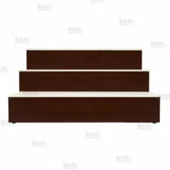 BarConic® LED Liquor Bottle Display Shelf - 3 Steps - Mahogany - Several Lengths 19 BarConic® LED Liquor Bottle Display Shelf - 3 Steps - Mahogany - Several Lengths -Endurance Sales barconic led liquor bottle display shelf 3 step mahogany bpc 1