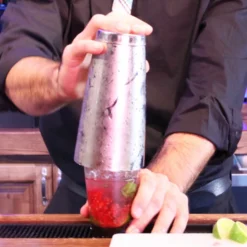 BarConic® Glassware - Pint / Mixing Glass - 16 Ounce - CASE OF 12 -Endurance Sales barconic pint glasses bartender using with shaker