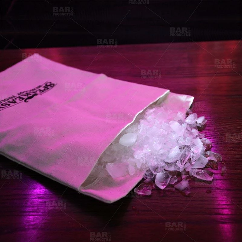 Speakeasy® Wooden Ice Mallet / Lewis Canvas Ice Crushing Bag Set 4 Speakeasy® Wooden Ice Mallet / Lewis Canvas Ice Crushing Bag Set - Image 2