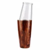 BarConic® Wood Grain Boston Shaker Set -Endurance Sales barconic wood shaker