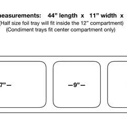 Metallic Gray Party Barge -Endurance Sales barge dimensions large 1