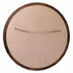 Custom Wood Barrel Top Sign – Pirate -Endurance Sales barr sign chalk chalkboard barrel sign hanging back 1