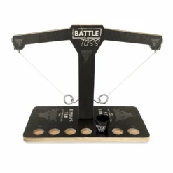 CUSTOMIZABLE Battle Toss - 2 Player Ring Toss Game - Bull - Multiple Colors Available! 17 CUSTOMIZABLE Battle Toss - 2 Player Ring Toss Game - Bull - Multiple Colors Available! -Endurance Sales battle toss ring hook game bull black main