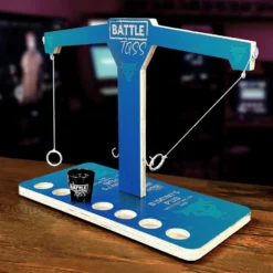 CUSTOMIZABLE Battle Toss - 2 Player Ring Toss Game - Bull - Multiple Colors Available! 11 CUSTOMIZABLE Battle Toss - 2 Player Ring Toss Game - Bull - Multiple Colors Available! -Endurance Sales battle toss ring hook game bull blue counter