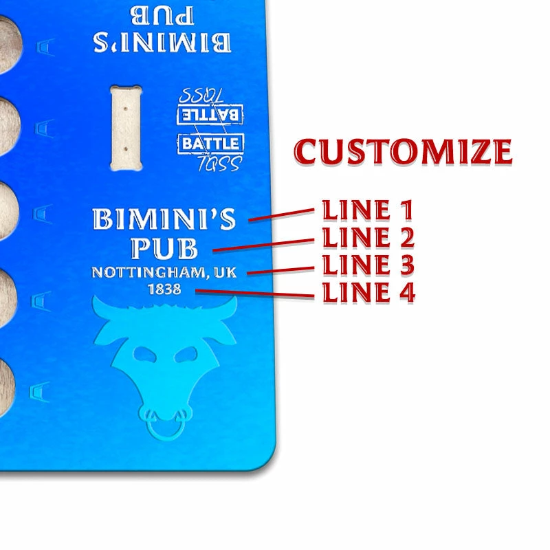 CUSTOMIZABLE Battle Toss - 2 Player Ring Toss Game - Bull - Multiple Colors Available! 6 CUSTOMIZABLE Battle Toss - 2 Player Ring Toss Game - Bull - Multiple Colors Available! - Image 4