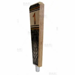 Numbered Beer Tap Handles - Oak Wood - Classy Hops -Endurance Sales beer tap handle numbers1 8in web side bp