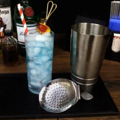 BarConic® Stainless Steel Shaker Set With Ring Design - 4 Piece -Endurance Sales bent steela 1