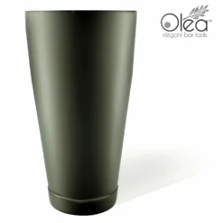 Olea™ Cocktail Shaker - Gunmetal Black - 28oz Weighted -Endurance Sales black cocktail shaker 28oz olea bpc 1a