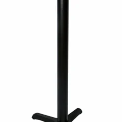 Custom Table Top – Wood Barrel Theme – Design 1002 -Endurance Sales black metal table stand web 2