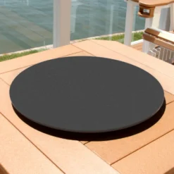 Outdoor Lazy Susan For Fire Pit Or Patio Table Furniture 21 Outdoor Lazy Susan For Fire Pit Or Patio Table Furniture -Endurance Sales black outdoor firepit bowl lazy susan cover