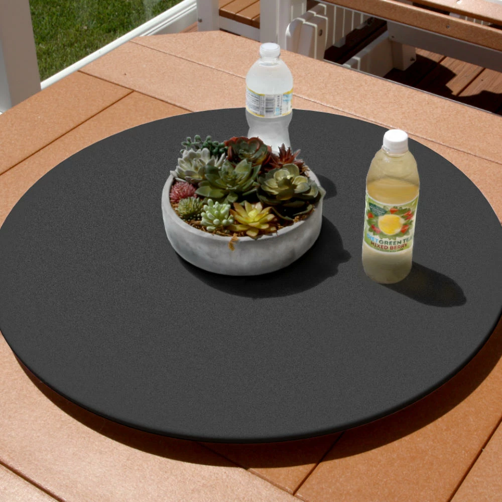 Outdoor Lazy Susan For Fire Pit Or Patio Table Furniture 4 Outdoor Lazy Susan For Fire Pit Or Patio Table Furniture - Image 2