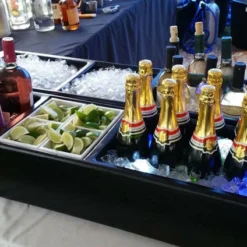 Deep Black Party Barge -Endurance Sales black revo party barge beer ice tub party