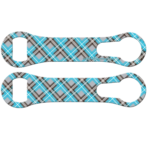 Kolorcoat™ V-Rod® Opener - Blue Plaid 3 Kolorcoat™ V-Rod® Opener - Blue Plaid