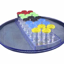 SHOTZ® Server Pack -Endurance Sales blue shotz tray on server tray 1 6d6ef8c7 1e0b 4840 98b3 b4f8a9d91277