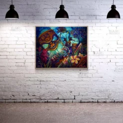 Breath Of Life 24" X 30" Wooden Table Top - Two Types Available -Endurance Sales breath of life 24 x 30 wooden table top with featured artist cbjork bpc 2