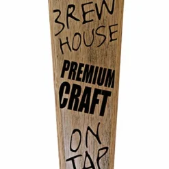 Oak Wood Beer Tap Handles - Flared Shape - Brew House 14 Oak Wood Beer Tap Handles - Flared Shape - Brew House -Endurance Sales brew house wood tap handle 10in bw web