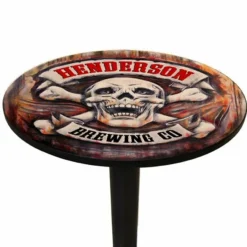 CUSTOMIZABLE Wooden Table Top - Skull & Bones - Two Sizes Available -Endurance Sales brian mohr add your name skull and bones bpc 2
