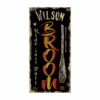 Customizable Large Vintage Wooden Bar Sign - Broom Co - 11 3/4" X 23 3/4" -Endurance Sales broom co web template 1