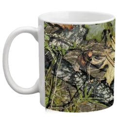 Custom Coffee Mug - Realistic Tree Camo - 11 Ounce