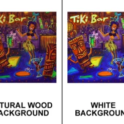 Hulu Bar Square Wooden Table Top - Two Sizes Available -Endurance Sales cb square tiki bar 3cd0baa7 6211 4d9b 8a02 929a710e8af2