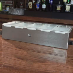 Condiment Holder / Fruit Tray - Stainless Steel - Size Options -Endurance Sales ch 5p