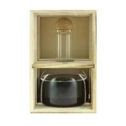 Master Mixology Corked Chalkboard Bottle - 40 Ounce -Endurance Sales chalk wine decanter crate 4