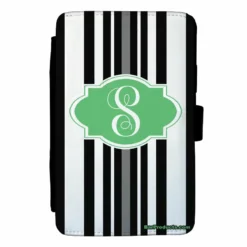 ADD YOUR NAME Guest Check Pad Holder - Monogram Stripes -Endurance Sales check holder front ayn monost bpc