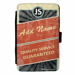 ADD YOUR NAME Guest Check Pad Holder - Retro -Endurance Sales check holder front ayn retro bpc