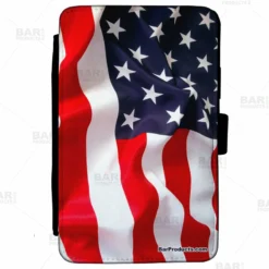 Guest Check Pad Holder - U.S. Flag -Endurance Sales check holder front rflag bpc