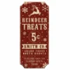 CUSTOMIZABLE Wood Christmas Sign - Reindeer Treats -Endurance Sales christmas wood sign reaindeer treats