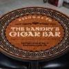 CUSTOMIZABLE Wooden Table Top - Cigar Bar Design - Two Sizes Available 2 CUSTOMIZABLE Wooden Table Top - Cigar Bar Design - Two Sizes Available -Endurance Sales cigar bar table top main