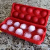 Red Silicone Cocktail Ice Ball Tray -Endurance Sales cocktail ice ball tray main2