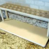 Counter Caddies™ - NATURAL - 24" STRAIGHT Shelf W/ K-Cup Holes