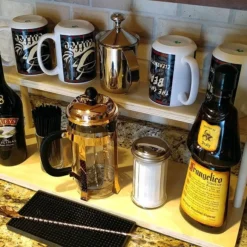 Counter Caddies™ - NATURAL - 24" STRAIGHT Shelf - Barista Theme 8 Counter Caddies™ - NATURAL - 24" STRAIGHT Shelf - Barista Theme -Endurance Sales coffee 24in natural web 3