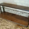 Counter Caddies™ - Walnut-Stained Straight Shelf - Barista - 24" Length -Endurance Sales coffee stained 24 web 800