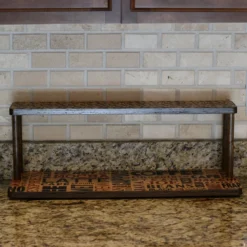 Counter Caddies™ - "BARISTA" Themed Artwork - Straight Shelf - 24" Length -Endurance Sales coffee straight 24 nohole web2